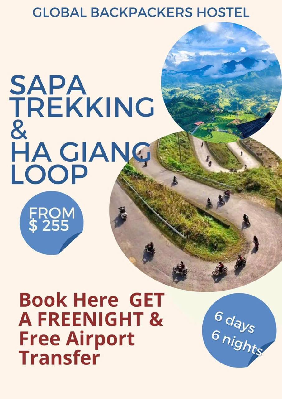 Global Hanoi Backpackers Bagian luar foto